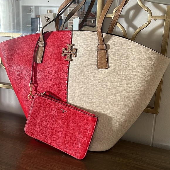 Brand new Tory Burch SHOPPER TOTE - Picture 6 of 11